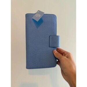 Ulta Beauty Periwinkle Blue Travel Wallet Passport Organizer